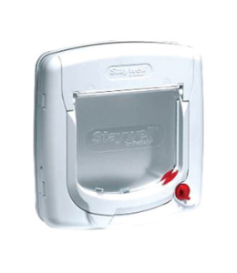PetSafe 4 Way Locking Deluxe Cat Flap - White