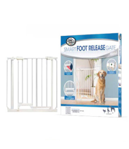 Four Paws Foot Release Metal Gate 30-34 andW  x 32 and H