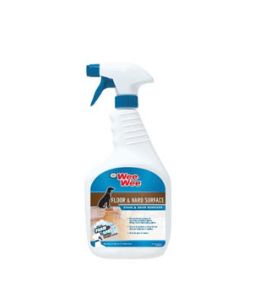 Four Paws Wee-Wee Floor  Hard Surface Cleaner Stain  Odor Remover  32 oz.