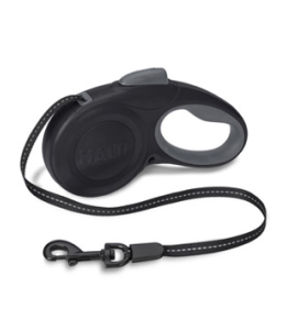 COA HR032 HALTI Retractable Lead Black Large