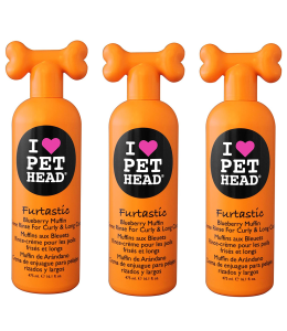 Pet Head TPHF2 Furtastic Blueberry Muffin Crème Rinse 475ml-PACK OF 3