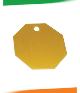 Imarc  STOP SIGN OCTAGON LARGE GOLD