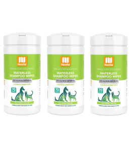 Nootie Waterless Shampoo Wipes – Cucumber Melon 70 count-PACK OF 3