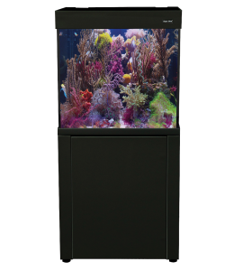 Aqua One AquaReef 195 Marine Set (series 2) 70x52x78cm H (black)) CABINET + AQUARIUM