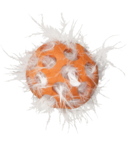 PETMATE JW CATACTION FEATHER BALL   - (PACK OF 3)