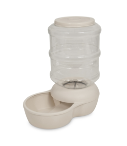 PETMATE ASPEN PET LEBISTRO FEEDER 10 LB BLEACHED LINEN