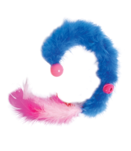 PETMATE JW CATACTION FEATHERLITE CATNIP BOA BOUNCING  - (PACK OF 3)