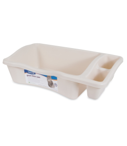 PETMATE GIANT LITTER PAN 4-PACK ~ BLEACHED LINEN