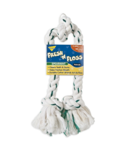 PETMATE FRESH 'N FLOSS 3KNOT TUG EXTRA-LARGE SPEARMINT  - (PACK OF 3)
