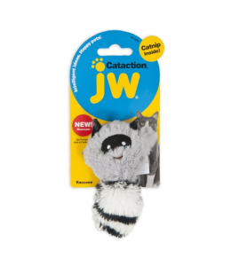 PETMATE JW CATACTION PLUSH CATNIP SKUNK GREY  - (PACK OF 3)