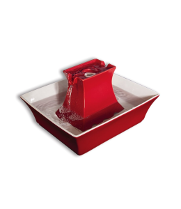 Drinkwell Pagoda Pet Fountain Red -BOX of 4 Save 10%