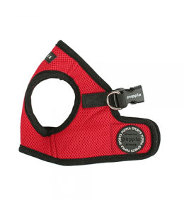 PUPPIA SOFT VEST HARNESS B RED L 16.1-16.9"