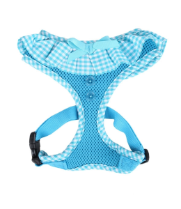 PUPPIA VIVIEN HARNESS A SKY BLUE L Neck 13.5" Chest 20-29"