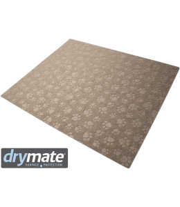 Dry Mate Litter Trapping Mats DEBOSSED PAW LITTER MAT TAUPE 28 x 34 Inches-PACK OF 3