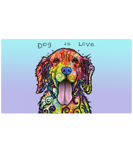 Dry Mate Placement Mats for Dogs Dog Is Love 16 X 28 Inches-PACK OF 3