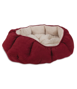 PETMATE ASPEN PET 34 X 27 OVERSTUFFED OVAL - RED(MIX COLORS)