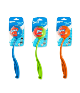 PETMATE CHUCKIT! SPORT 12M BALL LAUNCHER  - (PACK OF 3)
