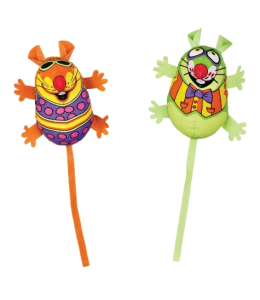 PETMATE FAT CAT CLASSIC EEEKS! FLOWER/CHIC - (PACK OF 3)