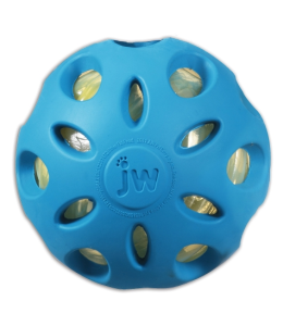 PETMATE JW CRACKLE HEADS CRACKLE BALL SMALL - (PACK OF 3)