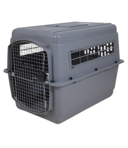 PETMATE SKY KENNEL VAULT DOOR 40" 70-90lbs ~ GRAY - 40" x 27" x 30" (101.6 x 68.5 x 76.2 cm)