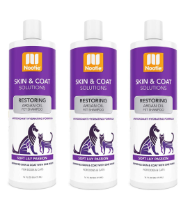 Nootie Restoring Argan Oil Shampoo - Soft Lilly Passion 16oz-PACK OF 3