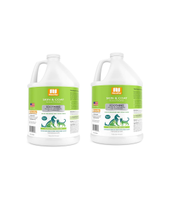 Nootie Shampoo -Soothing Aloe  Oatmeal Shampoo - Cucumber Melon Gallon (3.78 Litres)-PACK OF 2