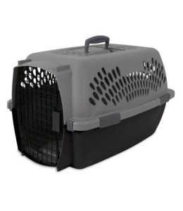PETMATE PET PORTER 23" TRADITIONAL UP TO 15lbs ~ GRAY & BLACK