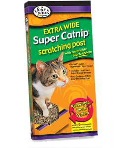Four Paws Catnip Scratching Post, X-Wide One Size