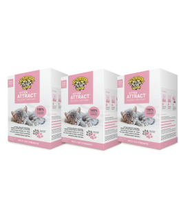Dr Elsey's Precious Herbal Attractant 99% Dust Free Cat Kitten Attract™ 9kg  (PACK OF 3)