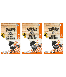 Vadigran Butcher Chicken Wrapped Calcium Bone 70g MINI -(PACK OF 3)