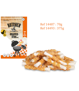 Vadigran Butcher Chicken Wrapped Stick 6cm 70g MINI