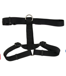 PETMATE NYLON DOG HARNESS 1"X28-36" BLACK