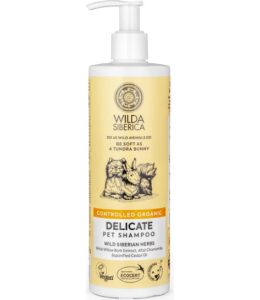 Wilda Siberica. Controlled Organic, Natural & Vegan  Delicate pet shampoo, 400 ml