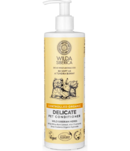 Wilda Siberica. Controlled Organic, Natural & Vegan  Delicate pet conditioner, 400 ml