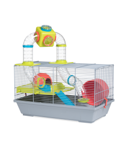 VOLTREGA SPAIN HAMSTER CAGE 167 GREY 70.00 x 40.00 x 38.00 cm / 27.56 x 15.75 x 14.96