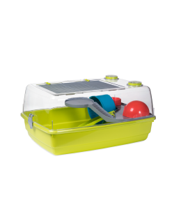 VOLTREGA SPAIN HAMSTER CAGE 181 GREY Depth 56 cm Width 38.5 cm Height 25.5 cm Weight 2.56