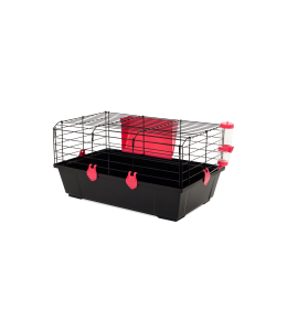 VOLTREGA SPAIN GUINEA PIG CAGE 523 BLACK  36.00 X 58.00 X 31.00 Cm.