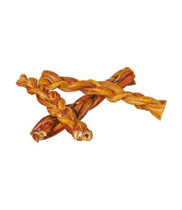 Red Barn Braided Bully Stick 7 and-PACK OF 3