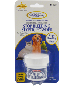 Gold Medal Stop Bleeding Styptic Powder  - 0.5 oz. - PACK OF 3  ( Expiry Date: 25/02/2024 )