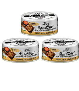 Absolute Holistic RawStew - Chicken & King Salmon Recipe 80g - (PACK OF 3 )