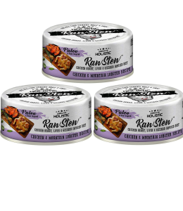 Absolute Holistic RawStew - Chicken & Mountain Lobster Recipe 80g   (PACK OF 3)