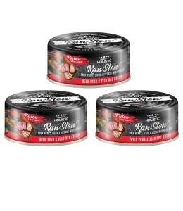 Absolute Holistic RawStew - Wild Tuna & Fish Roe Recipe 80g  - (PACK OF 3)