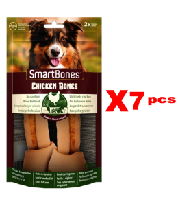 SmartBones Chicken Medium 2 Pk (1Box 7pcs)