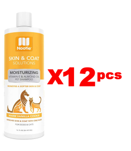 Nootie Moisturizing Shampoo - Warm Vanilla Cookie 16oz-( 1BOX -12PCS)
