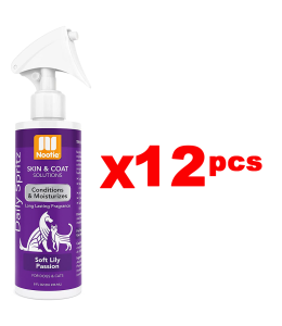 Nootie Daily Spritz - Conditions  Freshens - Soft Lilly Passion 8oz-(1BOX -12PCS)