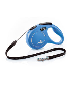 Flexi New Classic M Cord 5m blue