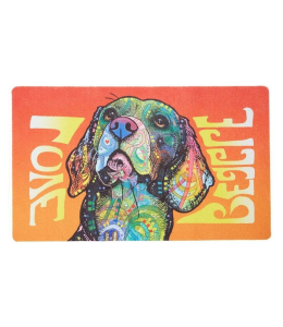 Drymate Mats for Dogs Beagle Love 12 X 20 Inch/30 Cms X 50 Cms-PACK OF 3
