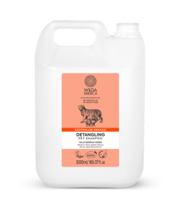 Wilda Siberica Controlled organic Detangling pet shampoo 5 l