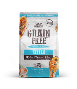 Absolute Holistic Grain Free Cat Food Kitten 1.36kg - (Buy 1 Get 1 Free)