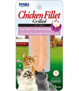 INABA CHICKEN EXTRA TENDER IN CRAB BROTH 25 g - per Pc (12pcs)
